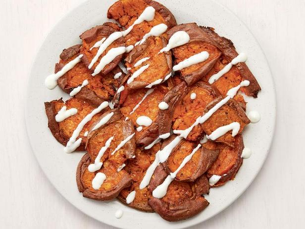Zubereitung - Gebackenes Süßkartoffelpüree