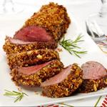Rinderfilet in Walnüssen