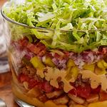 9-Schichten-Cheeseburger-Dip