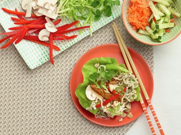 Zubereitung - Salat-Nudel-Bowl
