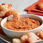 Garnelencocktail mit Gazpacho