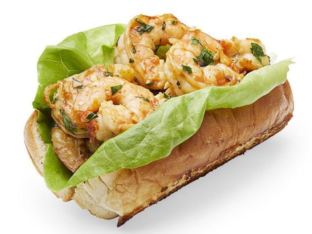 Wie man Garnelen-Scampi-Sandwiches zubereitet