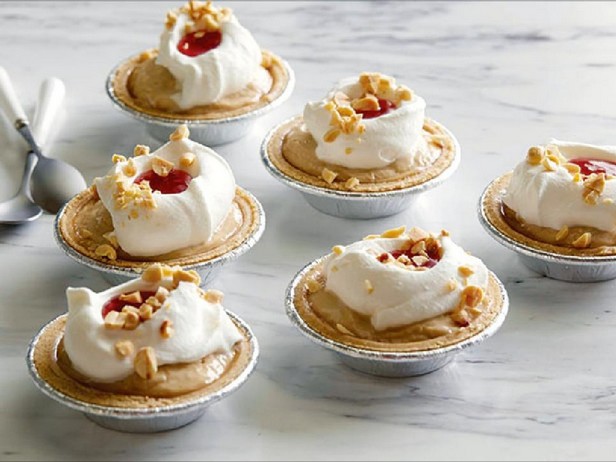Mini-Erdnussbutter-Marmeladentörtchen