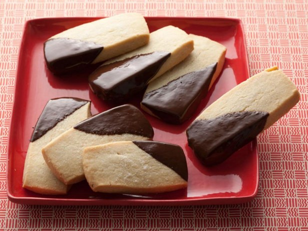 Krümelige Shortbread-Kekse „Tag und Nacht“