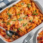 Makkaroni mit Käse und Vollkorn-Rotini