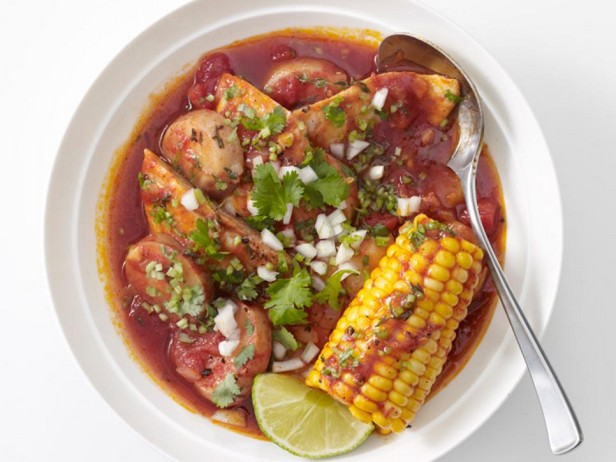 Mexikanischer Fischsuppeneintopf