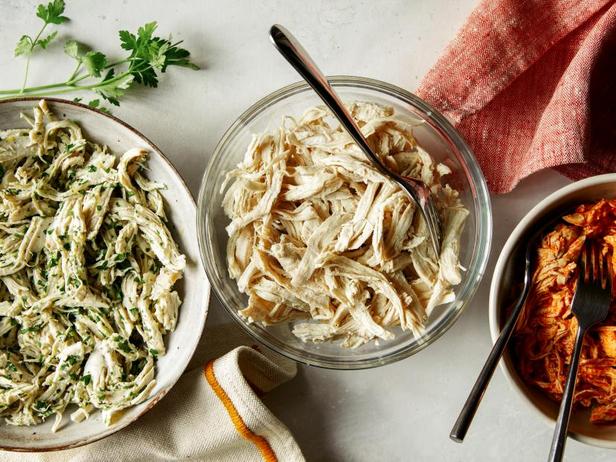 So bereiten Sie Pulled Chicken aus dem Slow Cooker zu