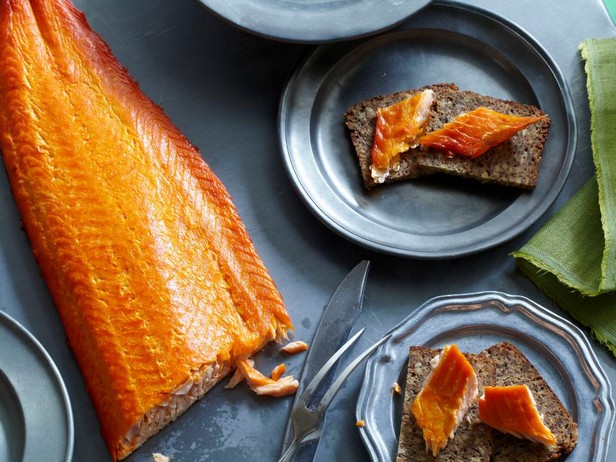 Geräucherter Lachs