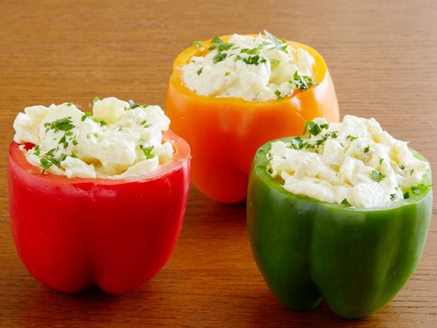 سلطة بطاطس مقطعة