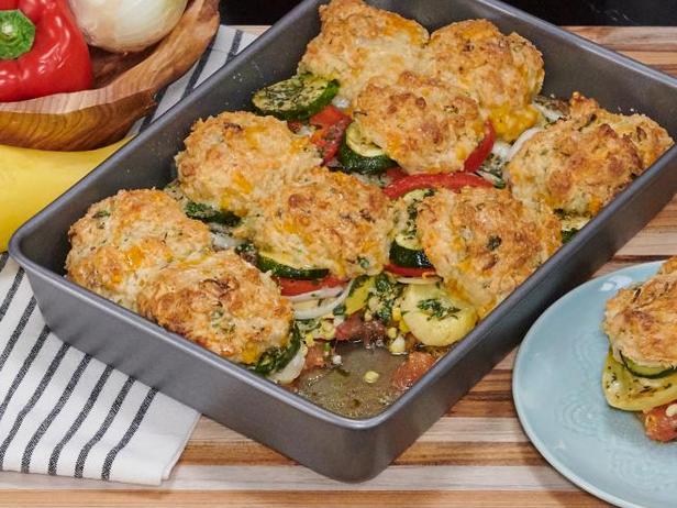 Zubereitung - Gemüseauflauf mit Käsetopping
