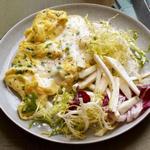 Rührei mit Brie-Käse