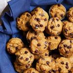 Mini-Süßkartoffelmuffins mit Schokoladenstückchen