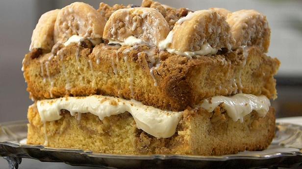 Come preparare - Torta di ciambelle con crumble