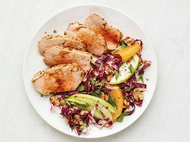 Zubereitungstipps – Schweinefilet mit Apfel-Orangen-Salat