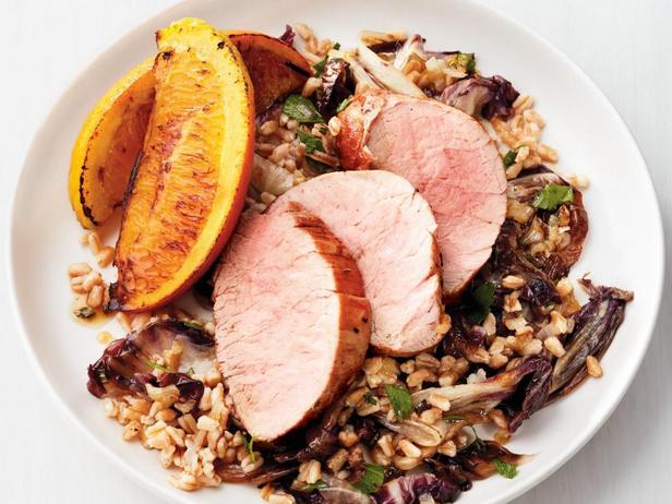 Zubereitung - Schweinefilet mit Dinkel und Orangen