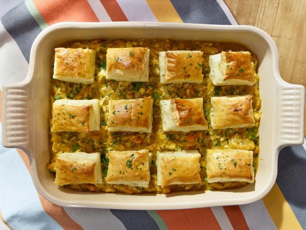 فطيرة دجاج باليقطين