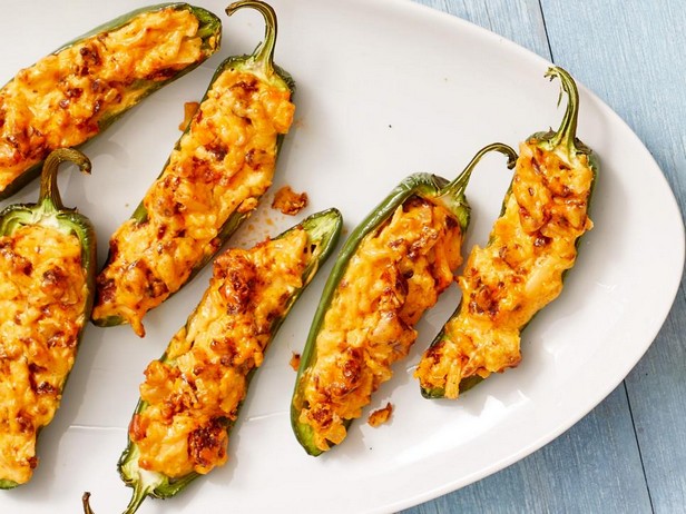 Gouda ja chorizoga täidetud jalapeñod
