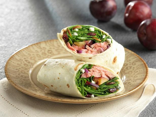Zubereitung - Spinat-, Mandel-, Kirsch-, Steak- und Pflaumen-Wraps