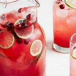 Cranberry-Limetten-Mocktail