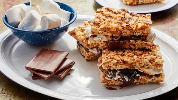 Zubereitung - Knusprige gegrillte S'mores