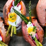 6 ungewöhnliche Füllungen für gefüllte Süßkartoffeln
