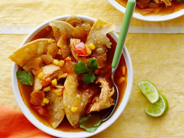 Würzige Tortillasuppe