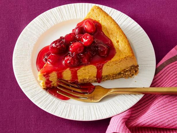 Come preparare una cheesecake di zucca, ricotta e mirtilli rossi