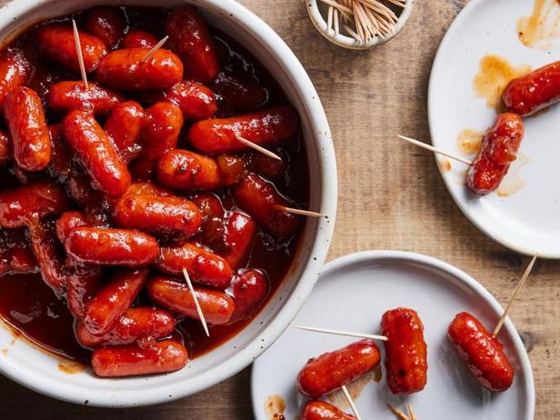 Zubereitung - Geräucherte Würstchen aus dem Slow Cooker