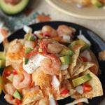 Nachos mit Garnelen Margarita