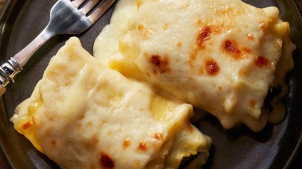 Zubereitung - Rollatini mit Spinat und Artischocken