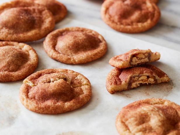 Ohuiden Snickerdoodle-keksien valmistus