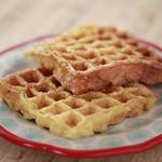 Omelett im Waffeleisen
