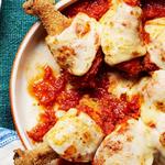 Hähnchenkeulen "Parmesan"