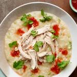 Hähnchen-Ingwer-Congee aus dem Slow Cooker