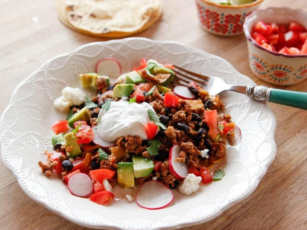 kalorienarme Taco-Füllung