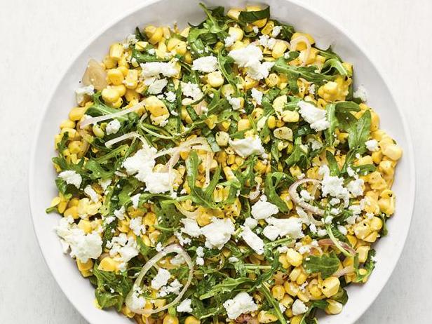 Zubereitung - Maissalat mit Ziegenkäse