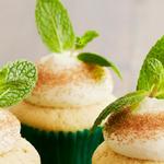 كب كيك بنكهة شراب النعناع