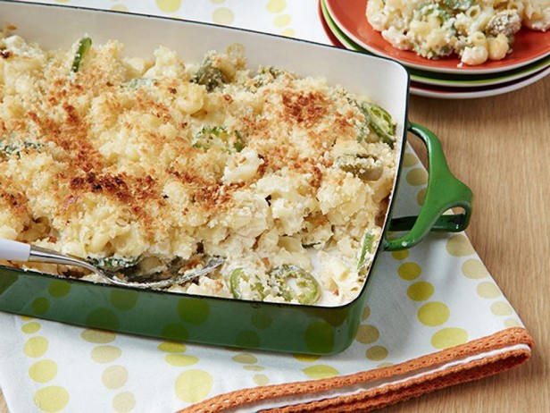Gebackene Jalapeño-Makkaroni mit Käse