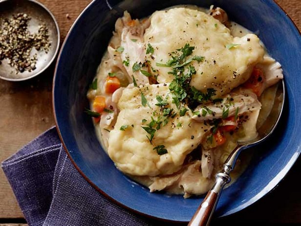 Hühnchen mit Klößen