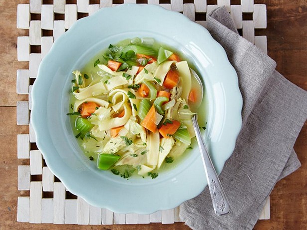 Hühnchen mit Nudeln