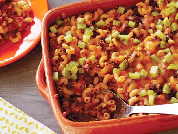 Sloppy Joes Makkaroni-Auflauf
