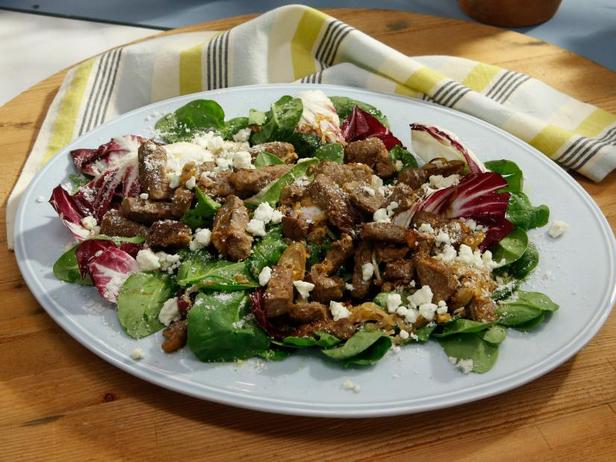 Zubereitung - Warmer Tri-Tip-Rindersteak-Salat