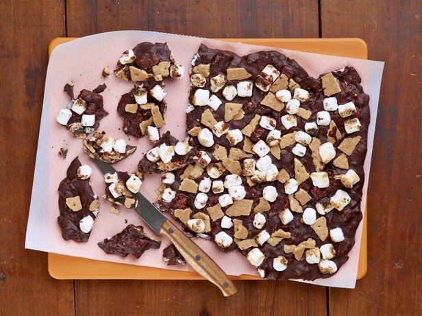 Barrette di cioccolato S'mores