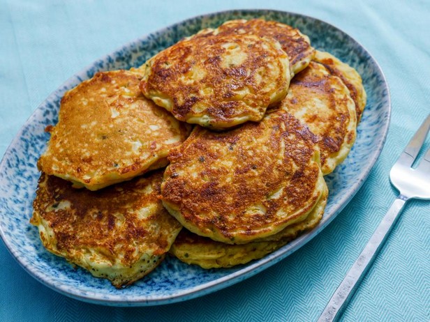 Frittelle di mais e cheddar