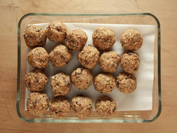 Palline di avena salutari