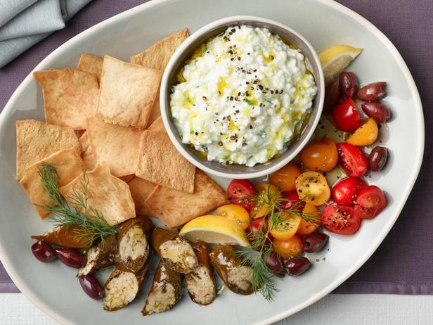 Zubereitung - Hüttenkäse-Tzatziki-Meze
