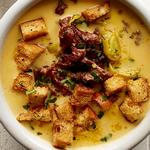 شوربة فيلادلفيا تشيز ستيك
