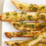 خبز محمص مع الخضار