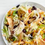 Hähnchen-Mais-Taco-Salat