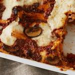 Lasagne mit Rindfleisch und Pilzen
